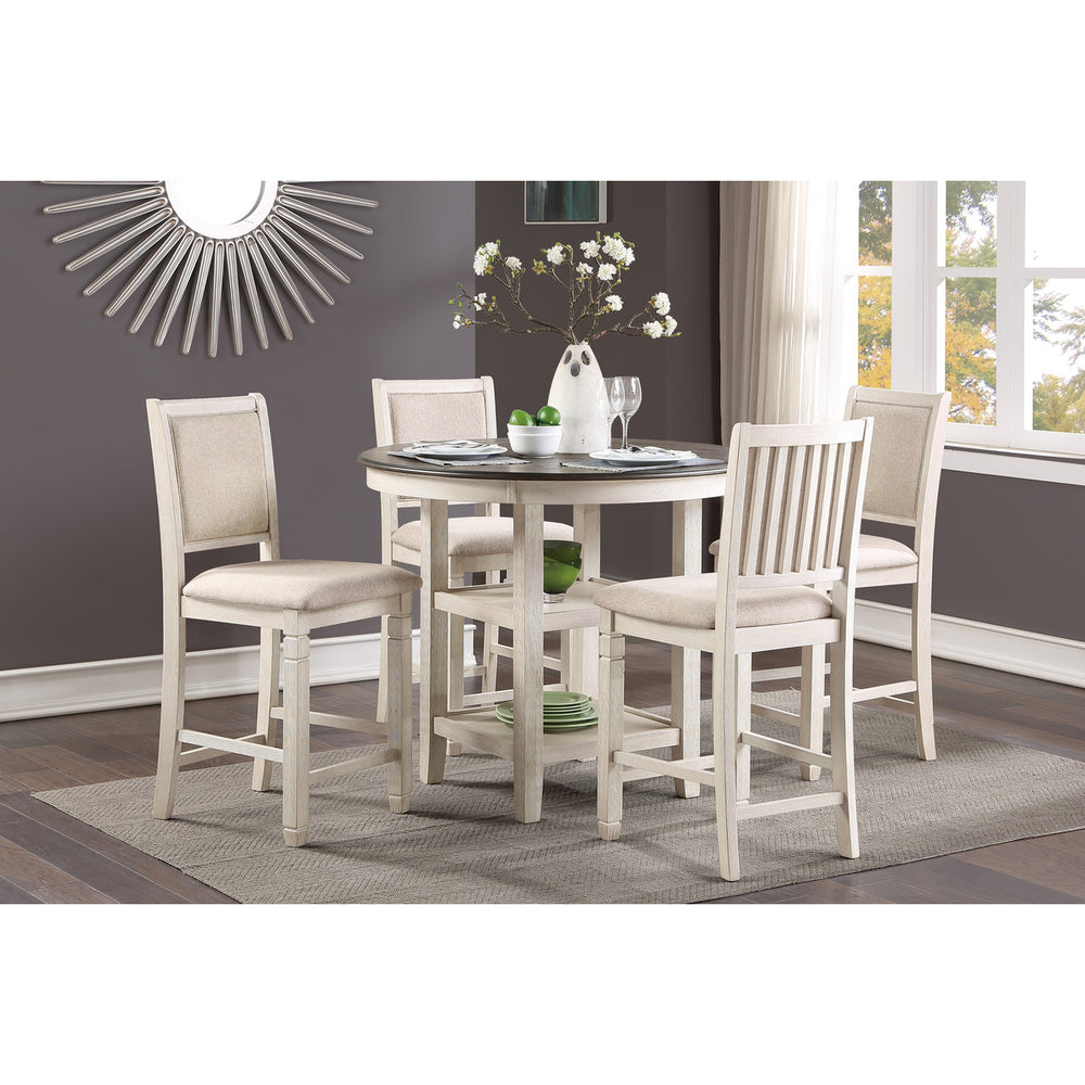 Regent Counter Table - Antique White