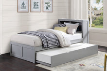 Orion (3) Twin Bookcase Bed with Twin Trundle - view 5