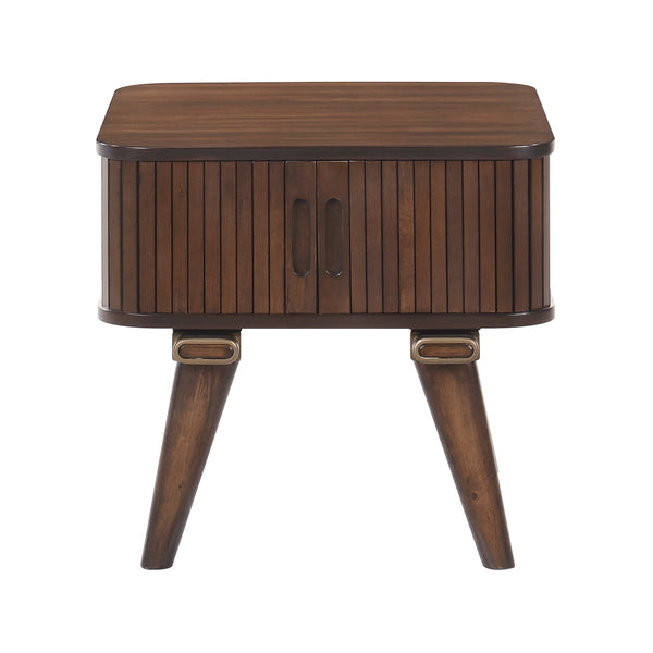Mid Century 3 End Table w/ Storage