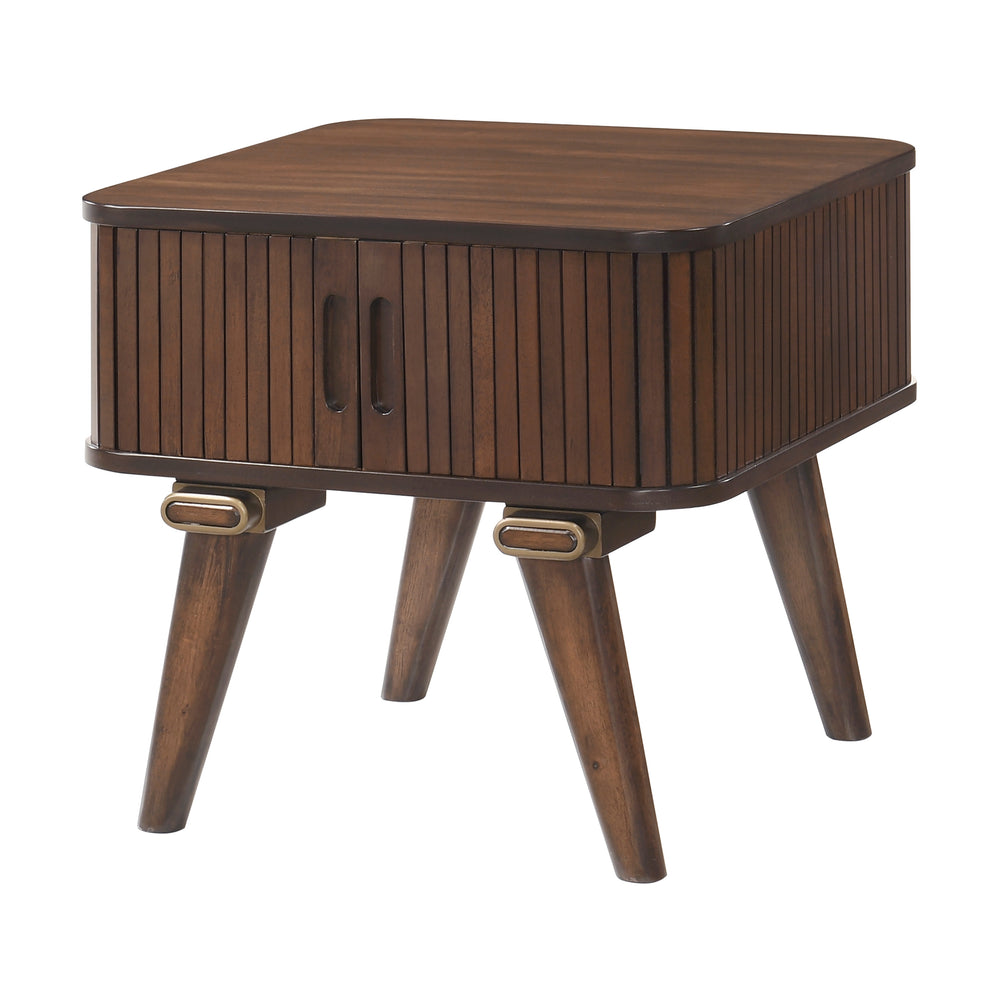 Mid Century 3 End Table w/ Storage