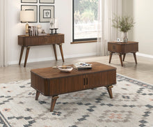 Mid Century 3 End Table w/ Storage