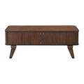 Mid-Century 3 Coffee Table w/ Storage  47.5 x 23.5 x 18.5H