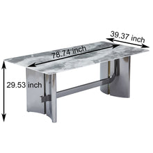 Luxe Stone Dining Table