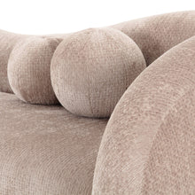 Calico Weave Fabric 4-Seat Sofa 103