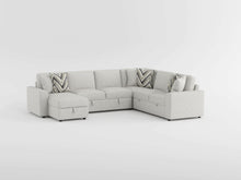 Myrtle (3)3-Piece Sectional with Pull-out Bed and Hidden Storage - view 10