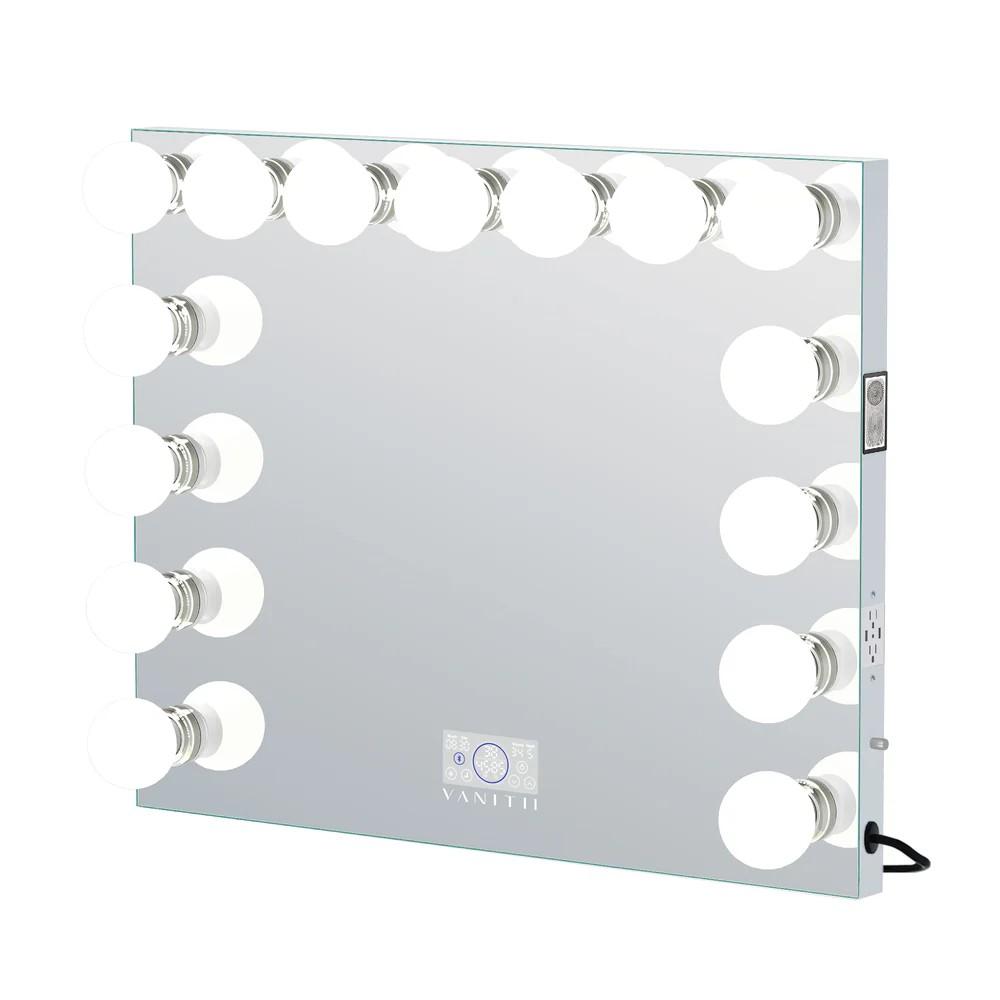 Emily Vanity Mirror with 15 Dimmable LED Bulbs