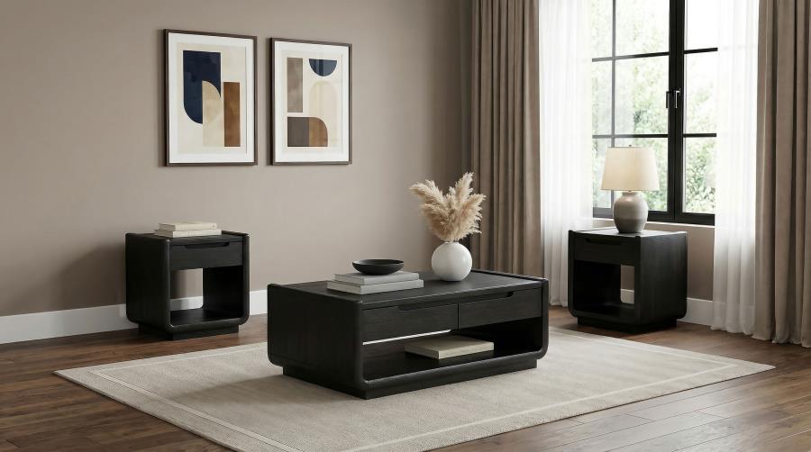 Capri Wood Console Table