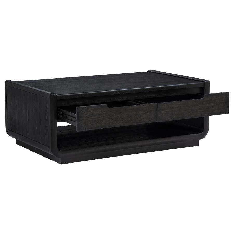 Capri Wood Cocktail Coffee Table