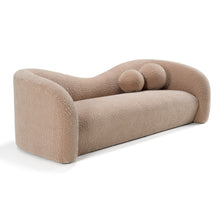Calico Weave Fabric 4-Seat Sofa 103