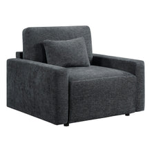Stratus Dark Gray Convertible Sleeper Chair