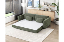 Stratus Green Convertible Queen Sleeper Sofa