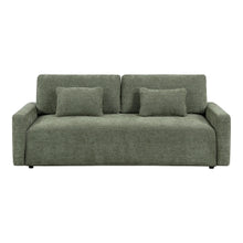 Stratus Green Convertible Queen Sleeper Sofa