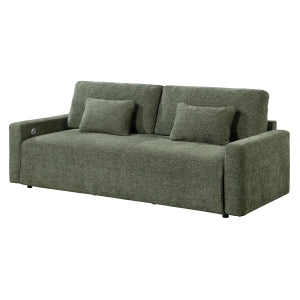 Stratus Green Convertible Queen Sleeper Sofa alternate view