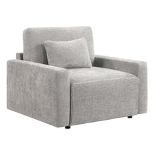 Stratus Gray Convertible Sleeper Chair
