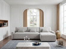 Cumulus 2-Piece Sectional with Convertible Queen Sleeper and RightSide Chaise