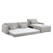 Cumulus 2-Piece Sectional with Convertible Queen Sleeper and RightSide Chaise