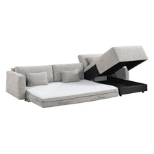 Cumulus 2-Piece Sectional with Convertible Queen Sleeper and RightSide Chaise