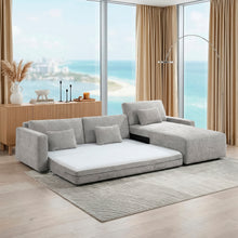 Cumulus 2-Piece Sectional with Convertible Queen Sleeper and RightSide Chaise