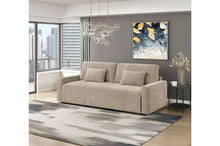Stratus Taupe Convertible Queen Sleeper Sofa