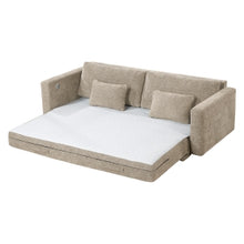 Stratus Taupe Convertible Queen Sleeper Sofa