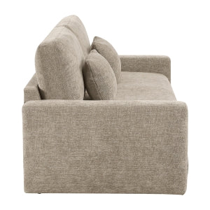 Stratus Taupe Convertible Queen Sleeper Sofa