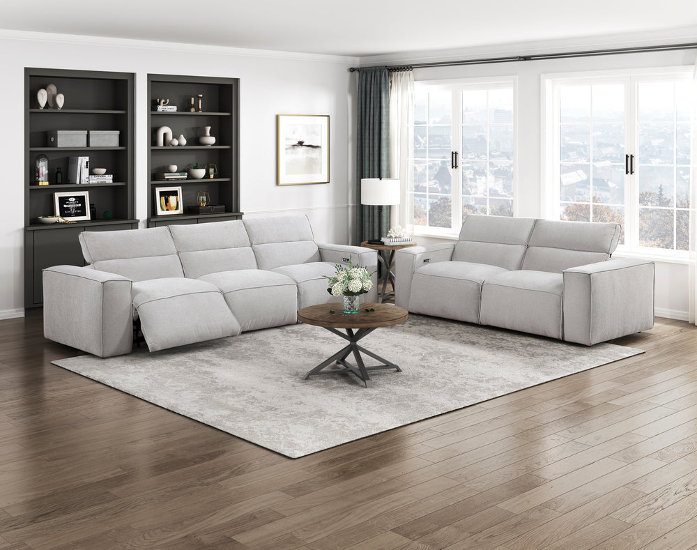 Phoebe Power Reclining Loveseat with Power Headrests