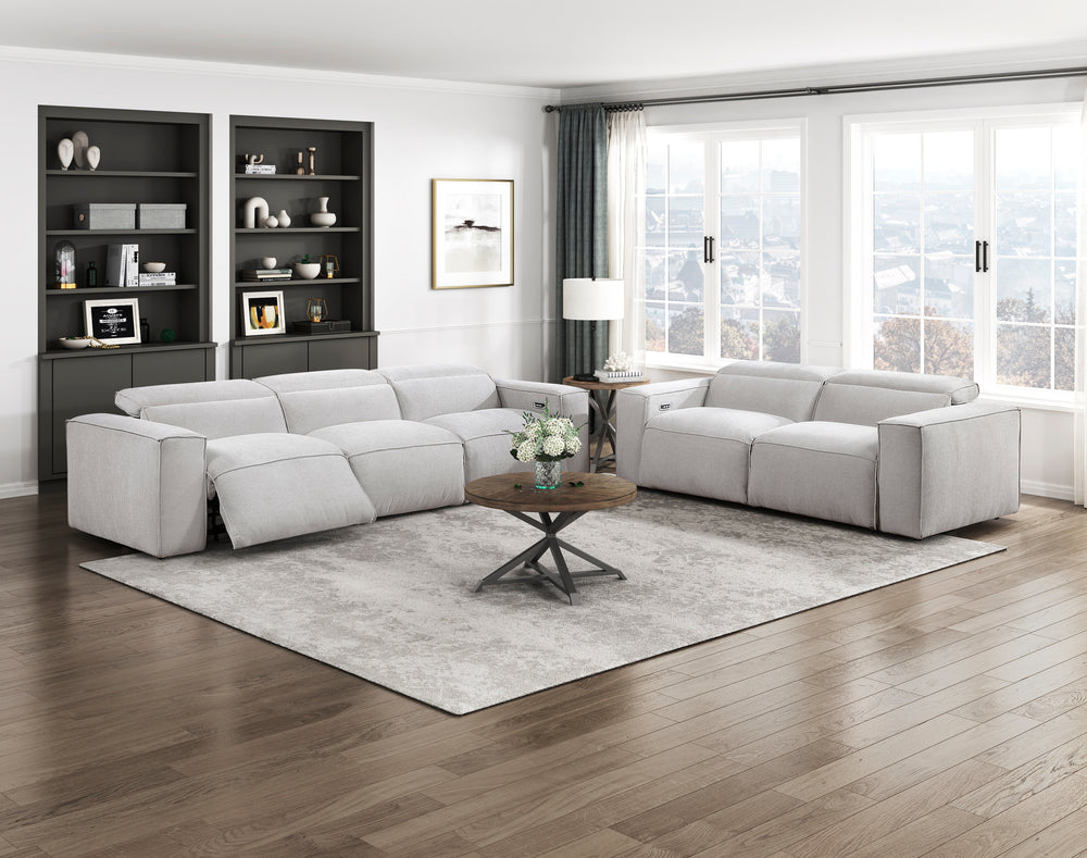 Phoebe Power Reclining Sofa with Adjustable Headrests