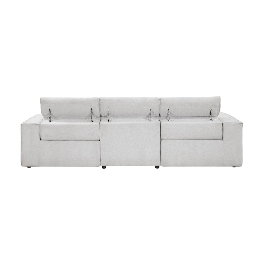 Phoebe Power Reclining Sofa with Adjustable Headrests