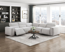 Zen 5-Piece Modular Power Reclining Sectional with Power Headrests