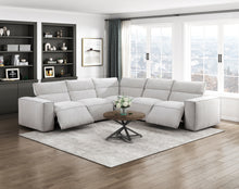 Zen 5-Piece Modular Power Reclining Sectional with Power Headrests