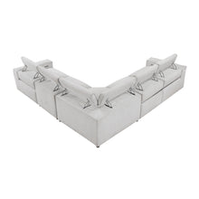 Zen 5-Piece Modular Power Reclining Sectional with Power Headrests