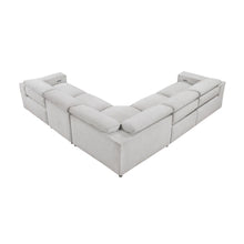 Zen 5-Piece Modular Power Reclining Sectional with Power Headrests