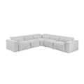 Zen 5-Piece Modular Power Reclining Sectional with Power Headrests