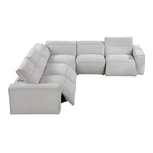 Zen 5-Piece Modular Power Reclining Sectional with Power Headrests