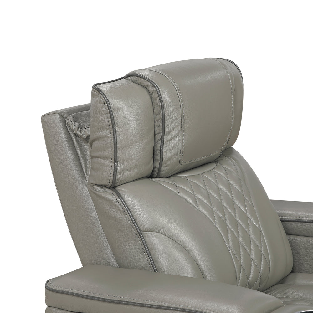 Apex Power Reclining Sofa with Massage, Heat & LED