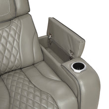 Apex Power Reclining Sofa with Massage, Heat & LED