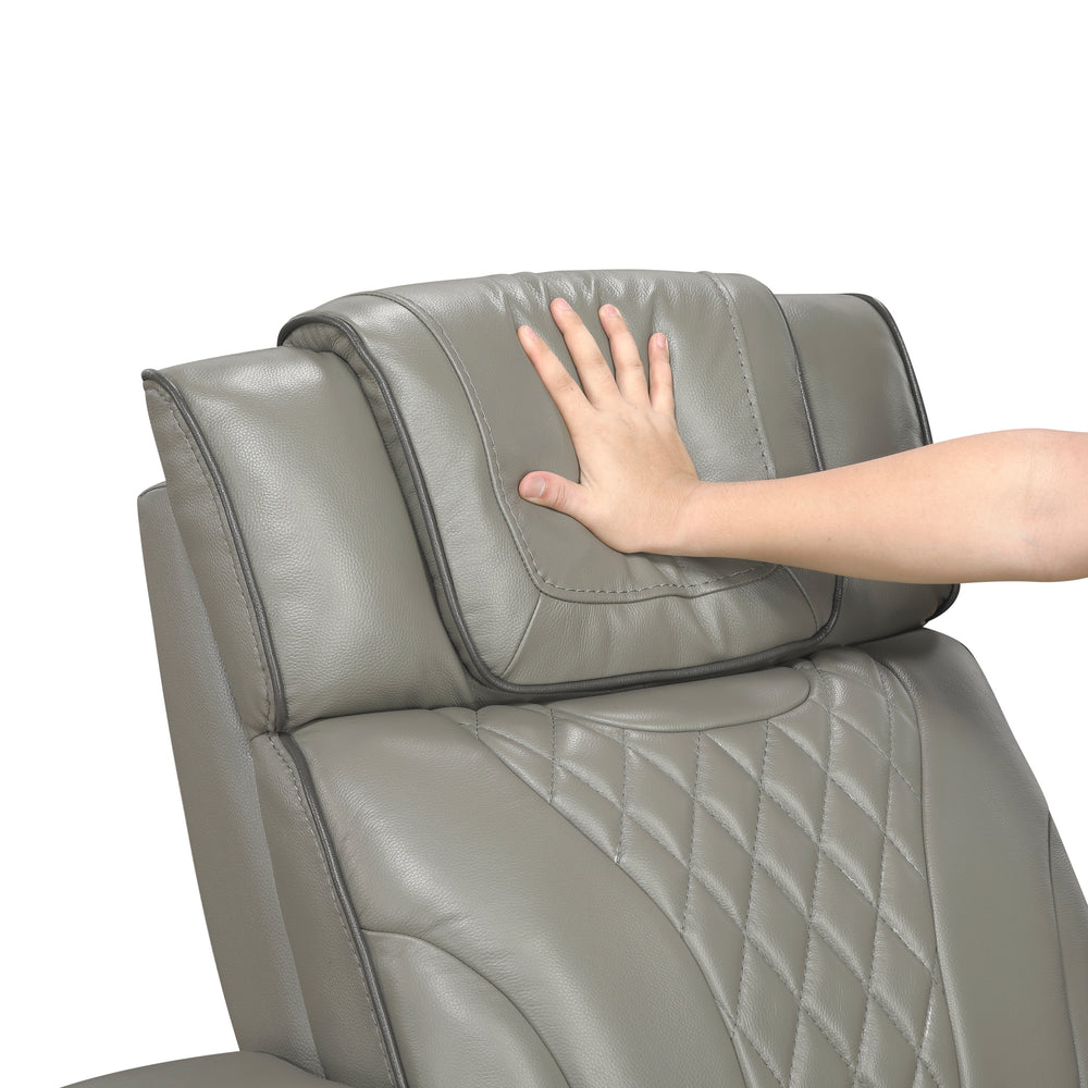 Apex Power Recliner with Massage, Heat & LED