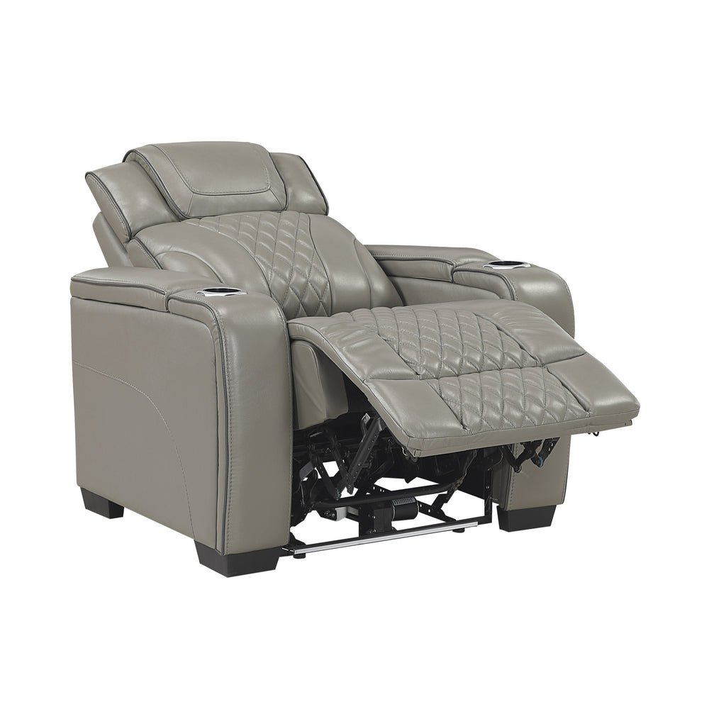Apex Power Recliner with Massage, Heat & LED
