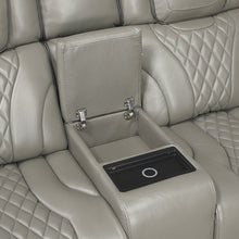 Apex Power Reclining Loveseat with Massage, Heat & LED