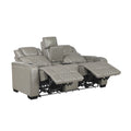 Apex Power Reclining Loveseat with Massage, Heat & LED