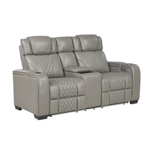 Apex Power Reclining Loveseat with Massage, Heat & LED