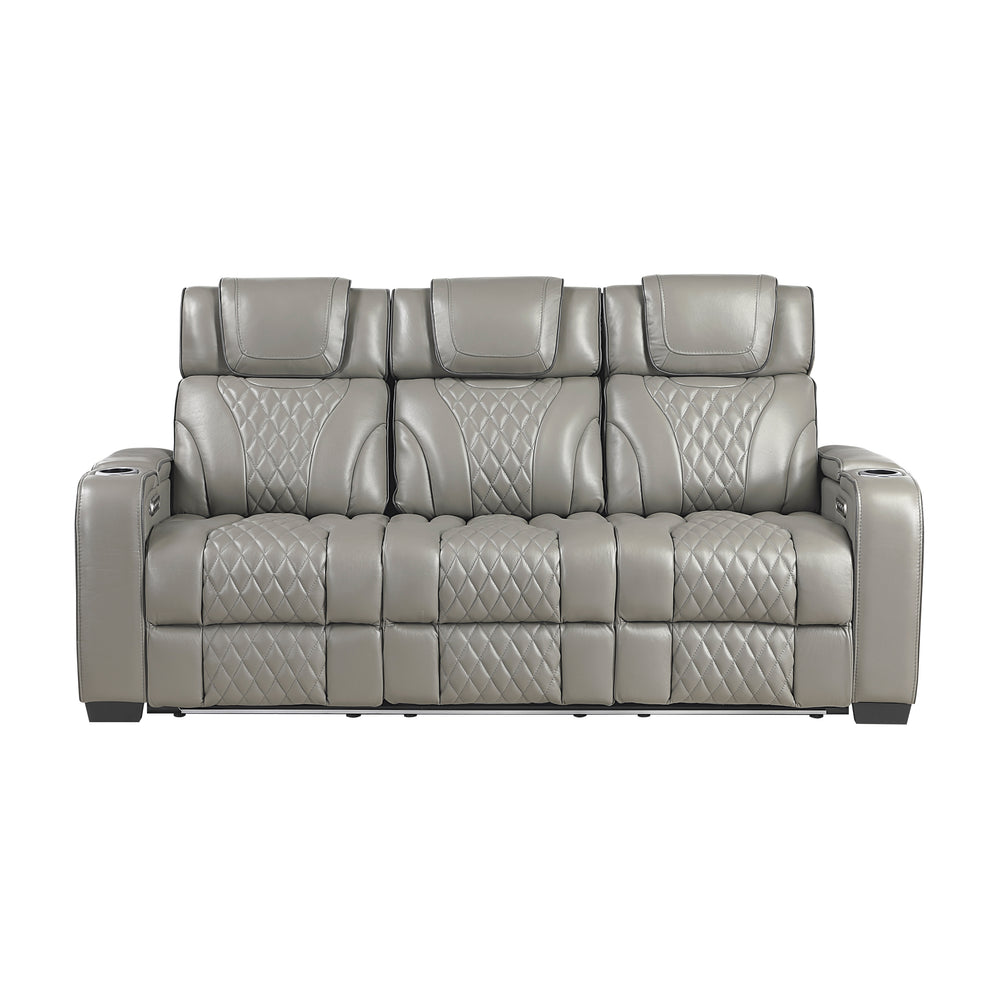 Apex Power Reclining Sofa with Massage, Heat & LED