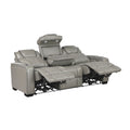 Apex Power Reclining Sofa with Massage, Heat & LED