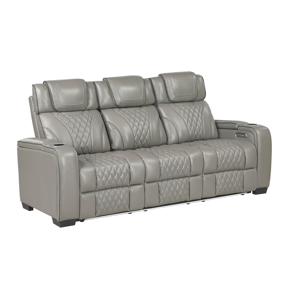 Apex Power Reclining Sofa with Massage, Heat & LED