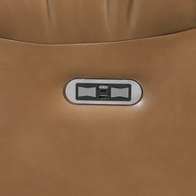 Harbor Brown Power Double Reclining Sofa