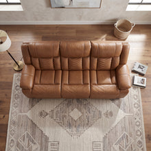 Harbor Brown Power Double Reclining Sofa