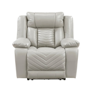 Huron Power Reclining Chair with LED and Charging Ports