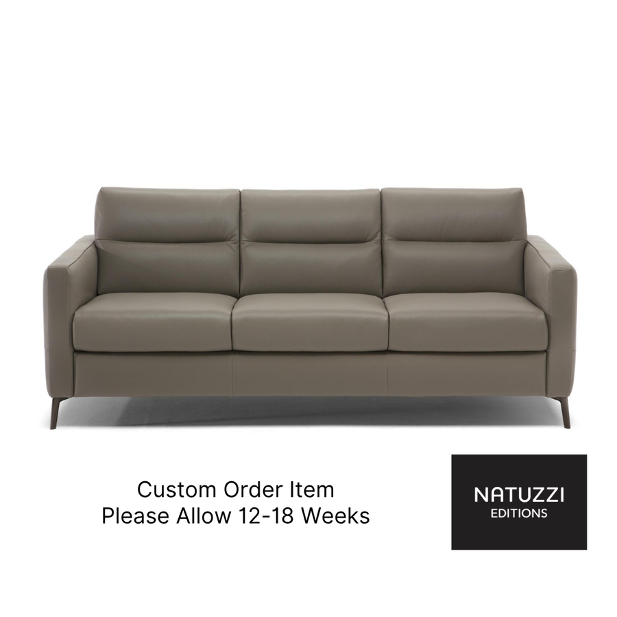 Fascino Leather Sofa Bed By Natuzzi