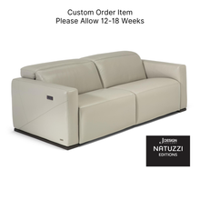 BALTIMORA Power Dual Recliner Love Seat by Natuzzi