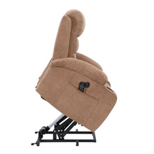 Serenity Brown Power Lift Chair with Massage & Heat